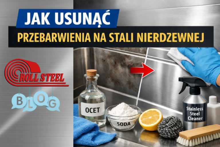 Jak usunąć przebarwienia na stali nierdzewnej