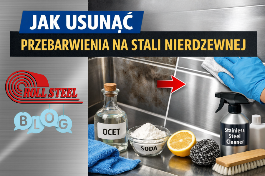 Jak usunąć przebarwienia na stali nierdzewnej