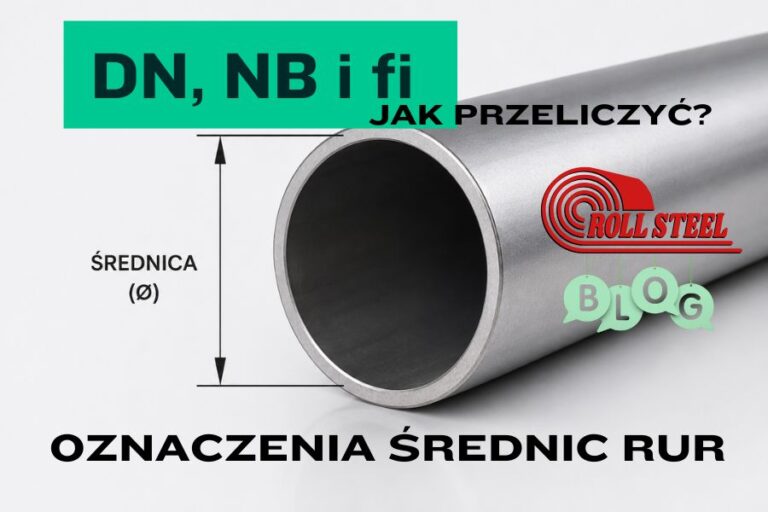 RollSteel - hurtownia stali nierdzewnej | Oznaczenia średnic rur: DN, NB, fi — tabela przelicznik RollSteel - hurtownia stali nierdzewnej | Oznaczenia średnic rur: DN, NB, fi — tabela przelicznik